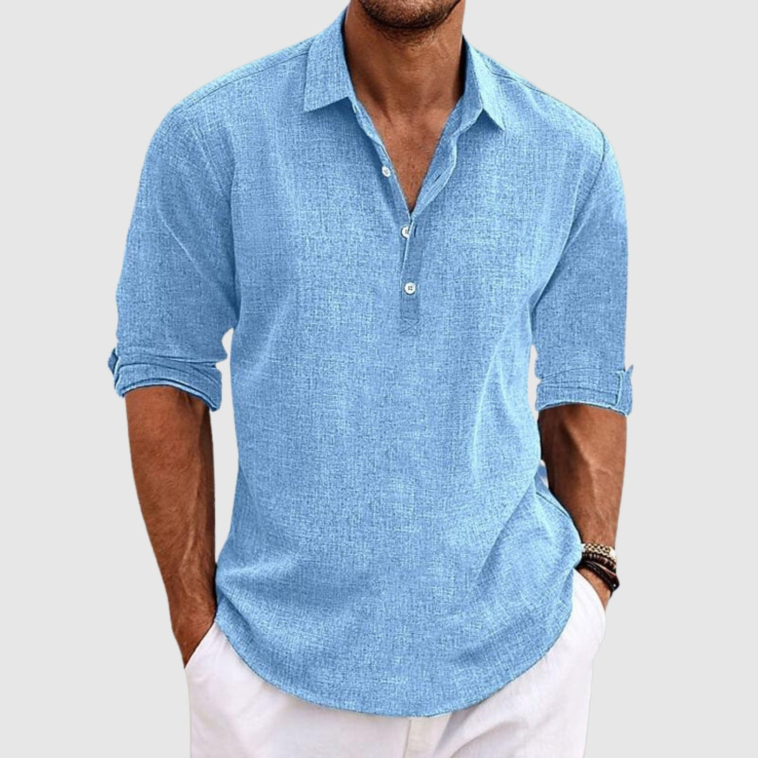 Libuše – Chemise classique au style décontracté