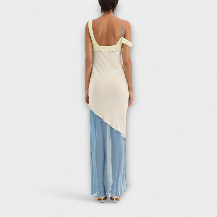 Alora - Robe midi Thames avec détails d'insertion