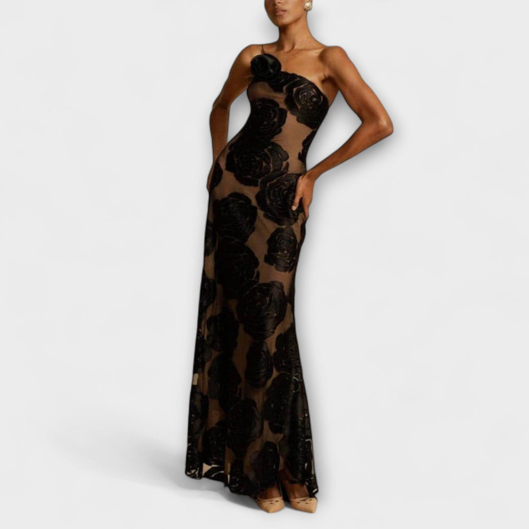 Sara - Robe Maxi Fleurie