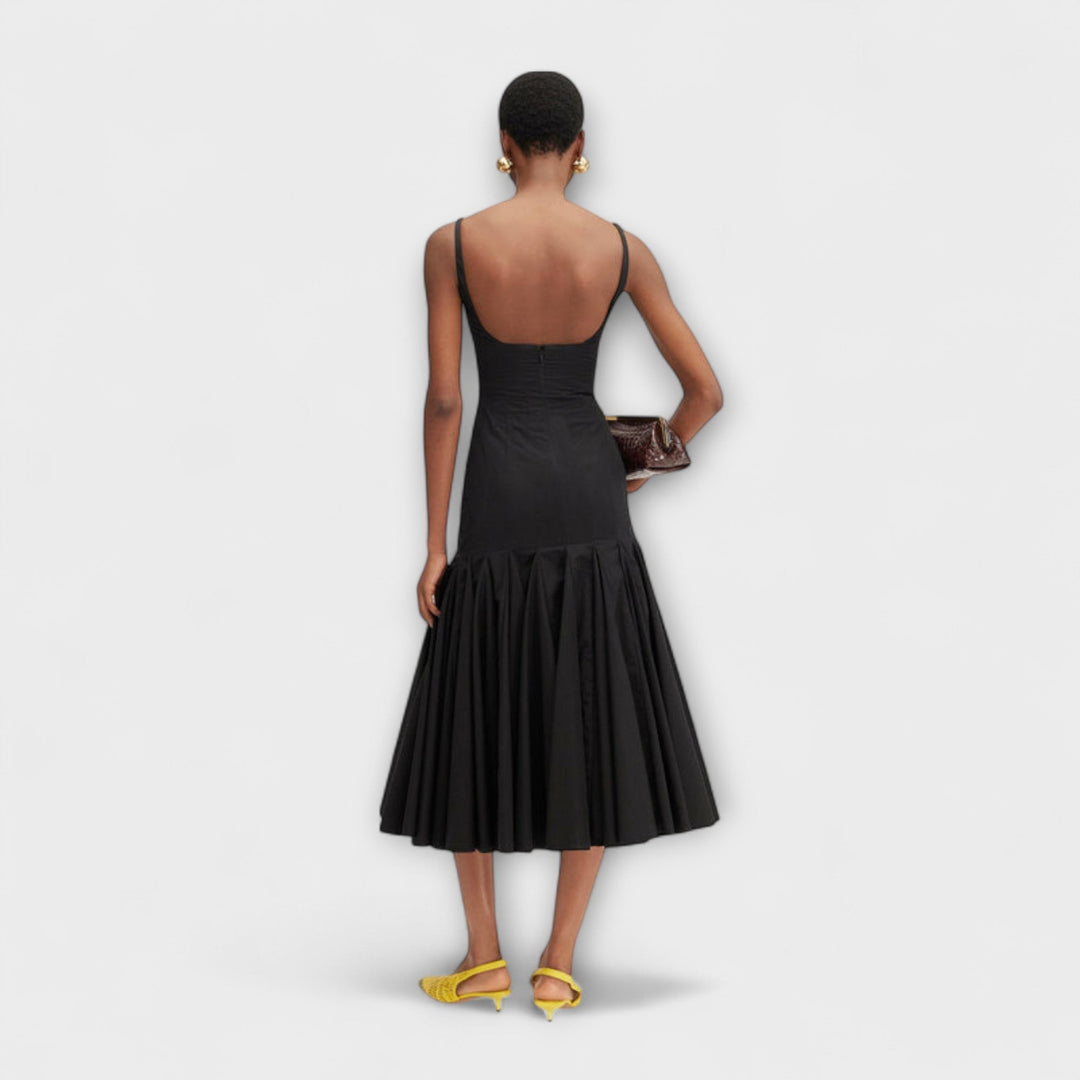 Cassie - Robe midi inspirée par l'agave