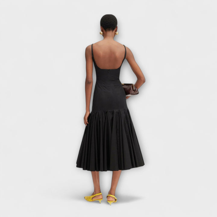Cassie - Robe midi inspirée par l'agave