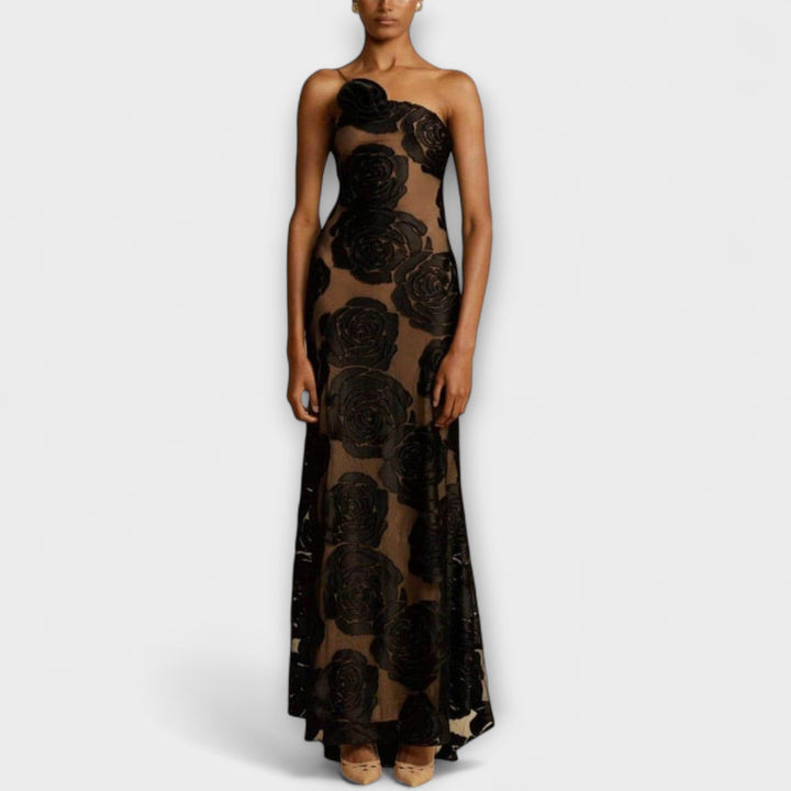 Sara - Robe Maxi Fleurie