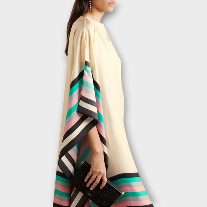 Elenora - Kaftan géométrique à coupe ample