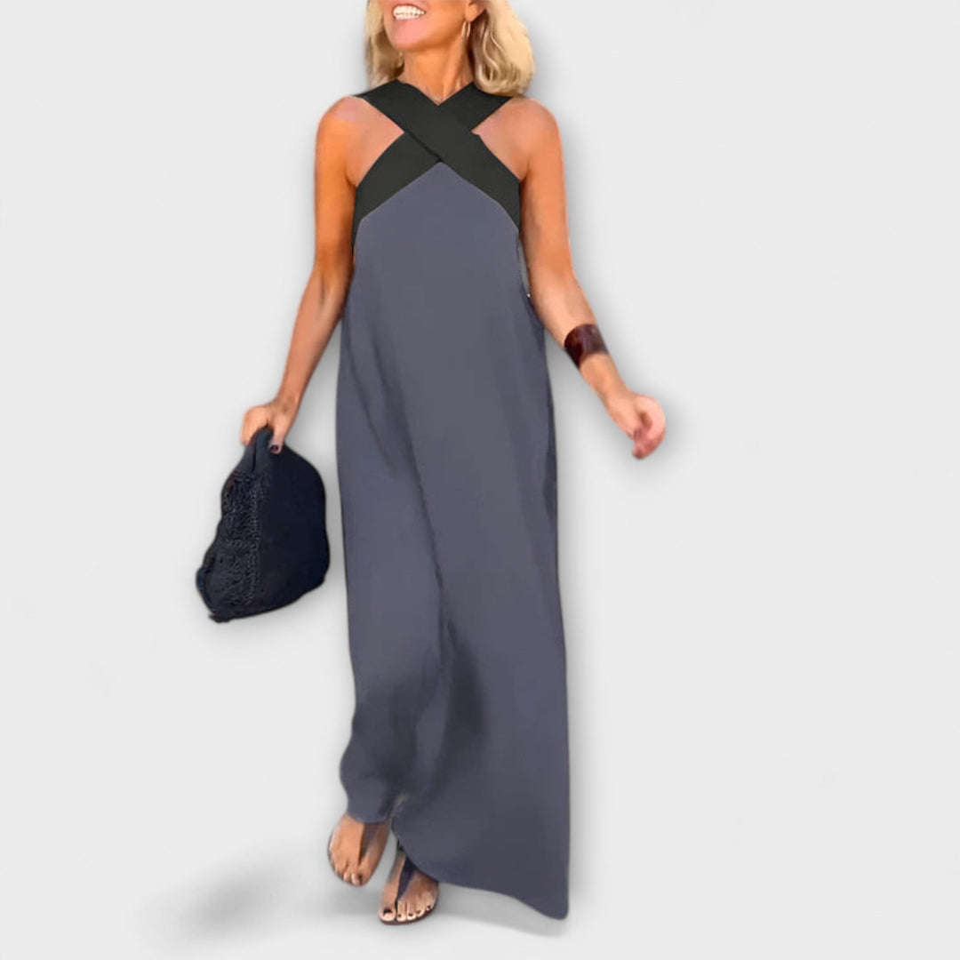 Delphine - Robe croisée