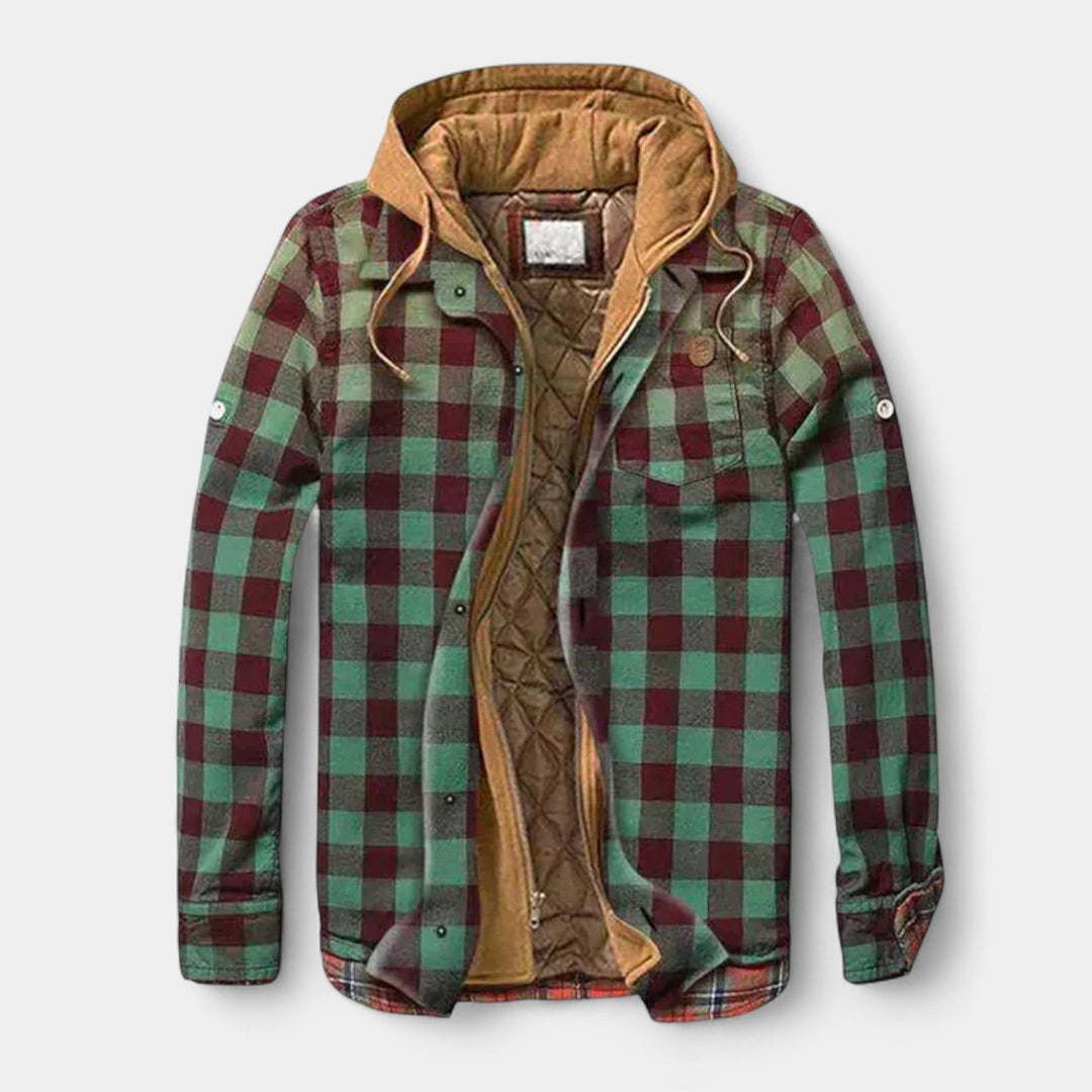 Thomas – Veste patchwork stylée pour hommes confiants