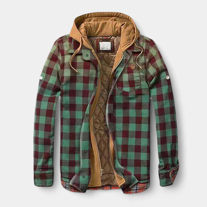 Thomas – Veste patchwork stylée pour hommes confiants