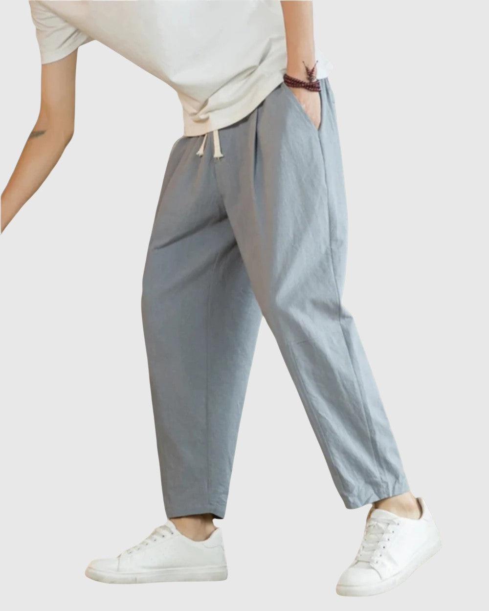 Libuše - Pantalons en coton Roma