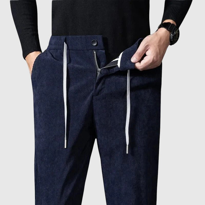 Libuše - Pantalons en velours côtelé Walker