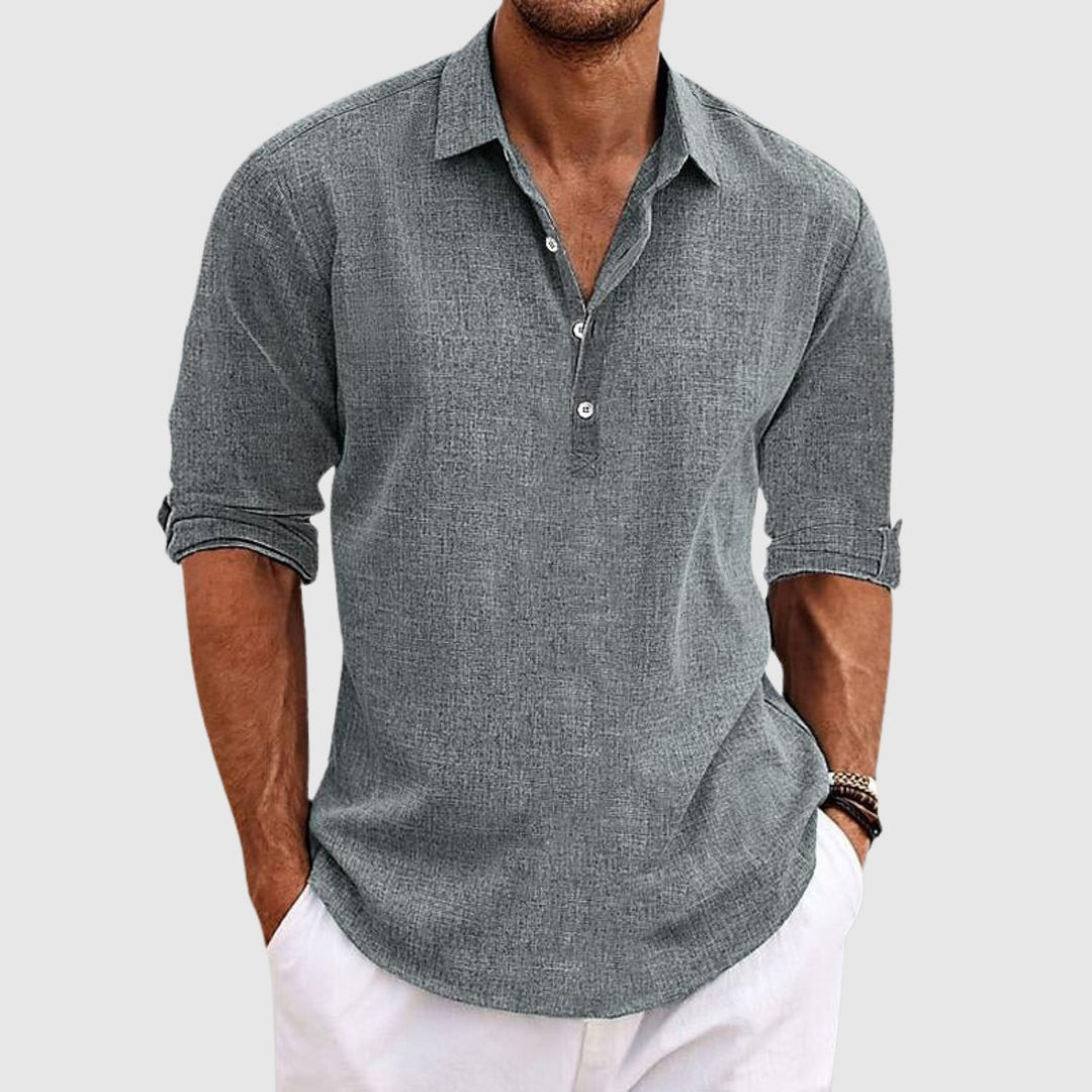 Libuše – Chemise classique au style décontracté