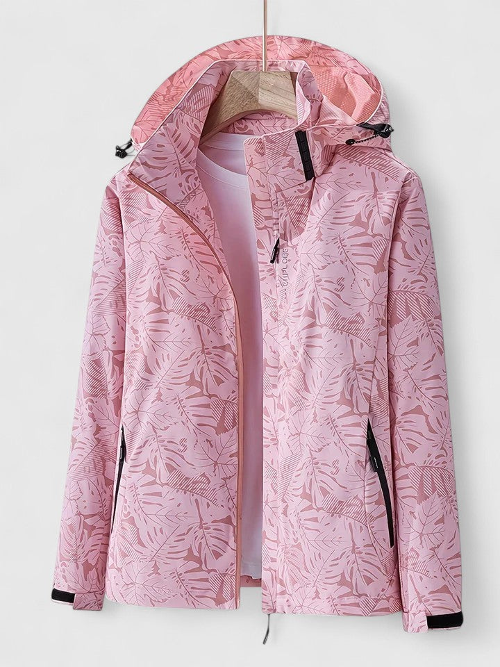 Thanyelle – Veste élégante avec imprimé botanique