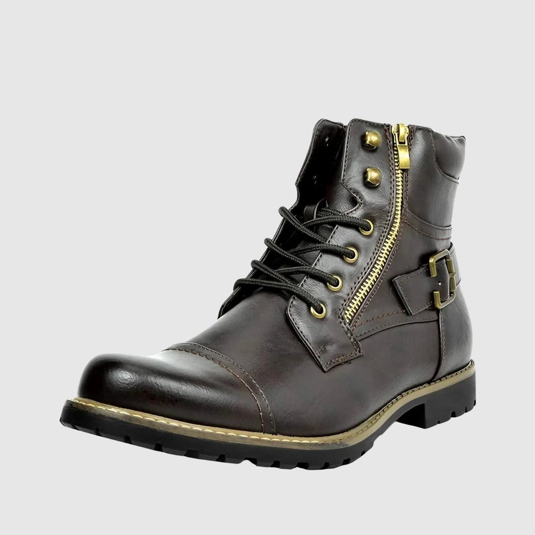 Libuše - Chaussures en cuir à lacets