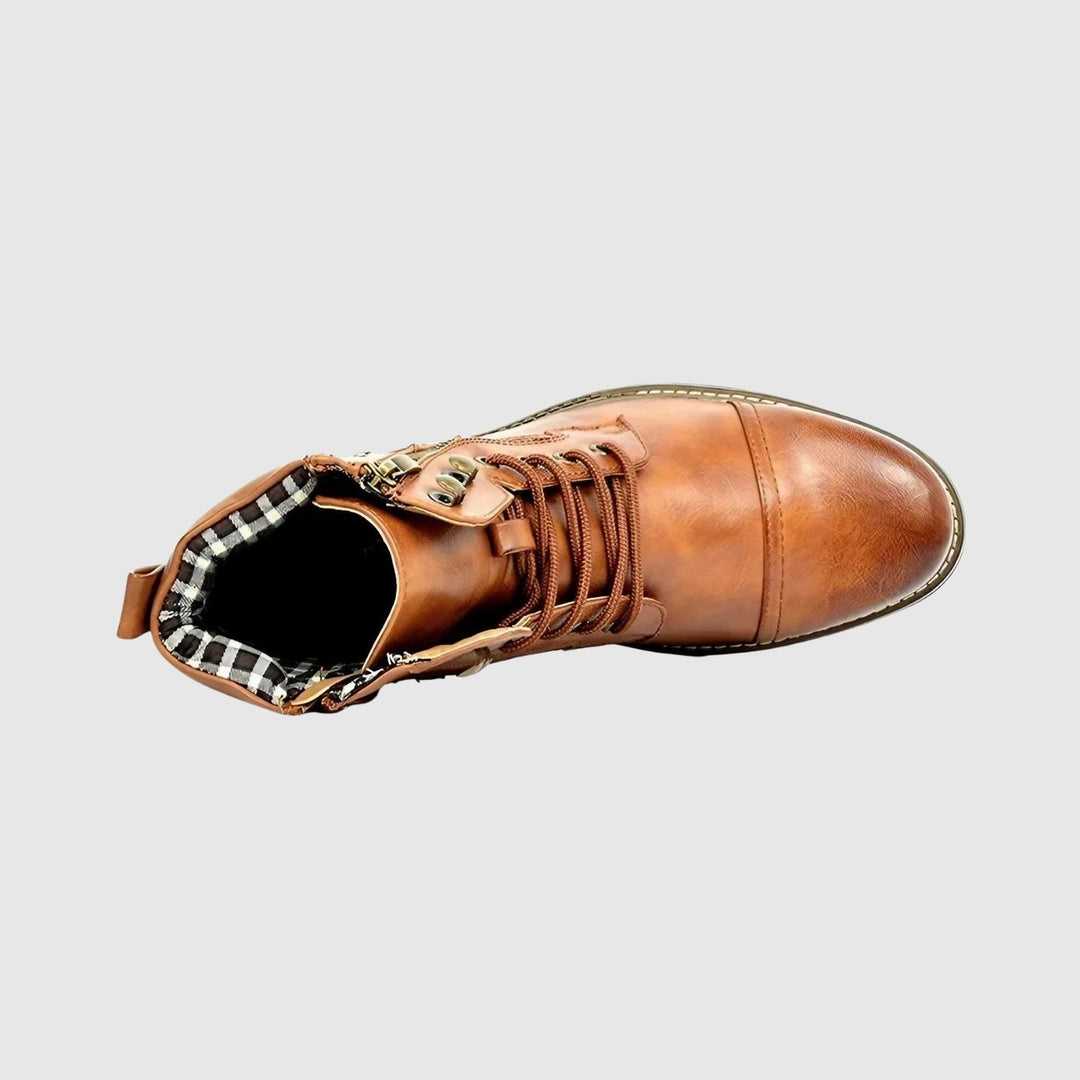 Libuše - Chaussures en cuir à lacets