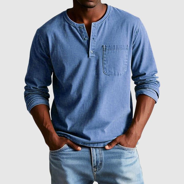 Libuše - Chemise vintage à manches longues