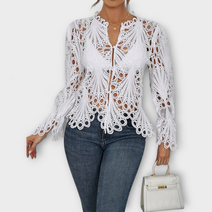 Savannah - Blouse asymétrique
