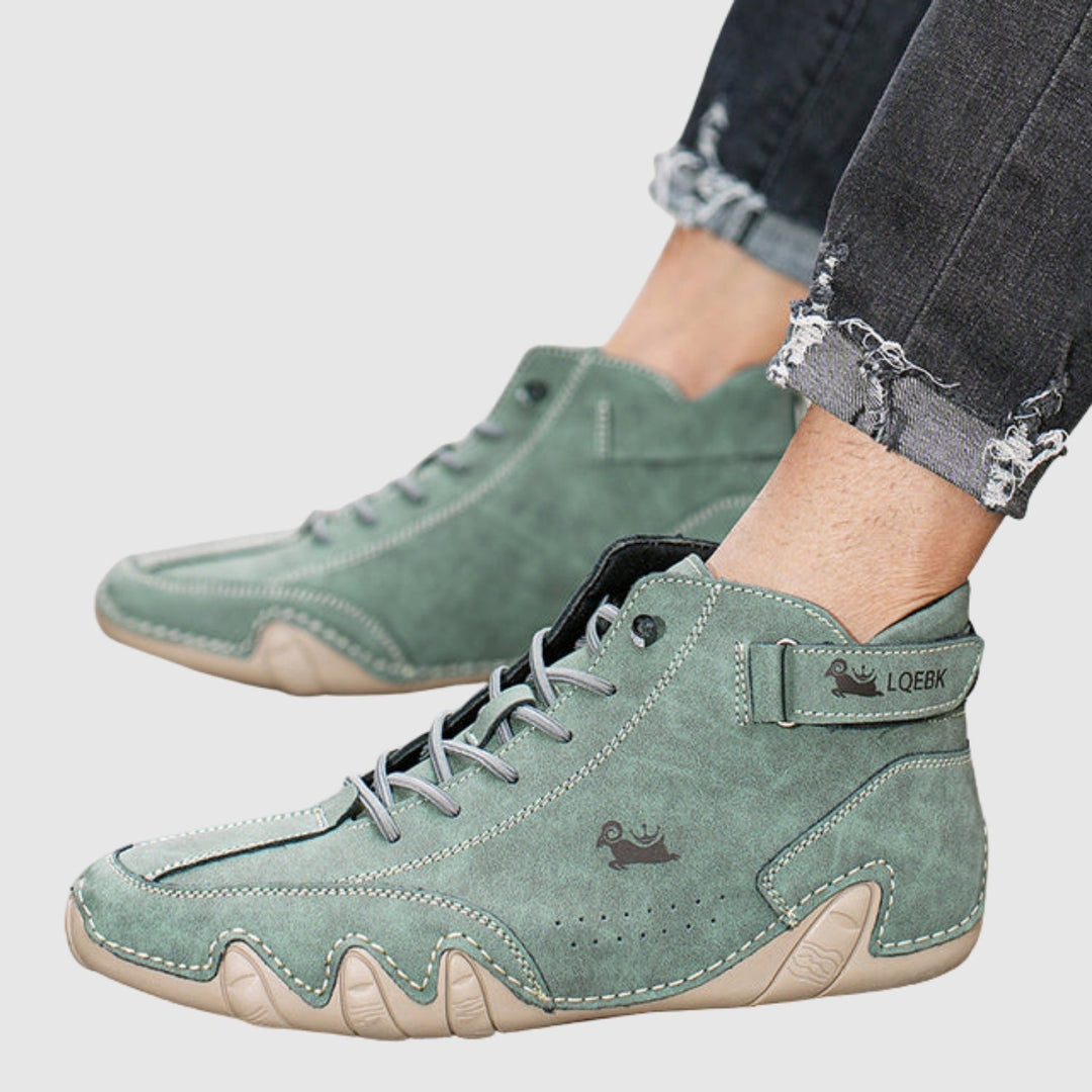 Libuše – Chaussures antidérapantes ultra confortables en cuir véritable