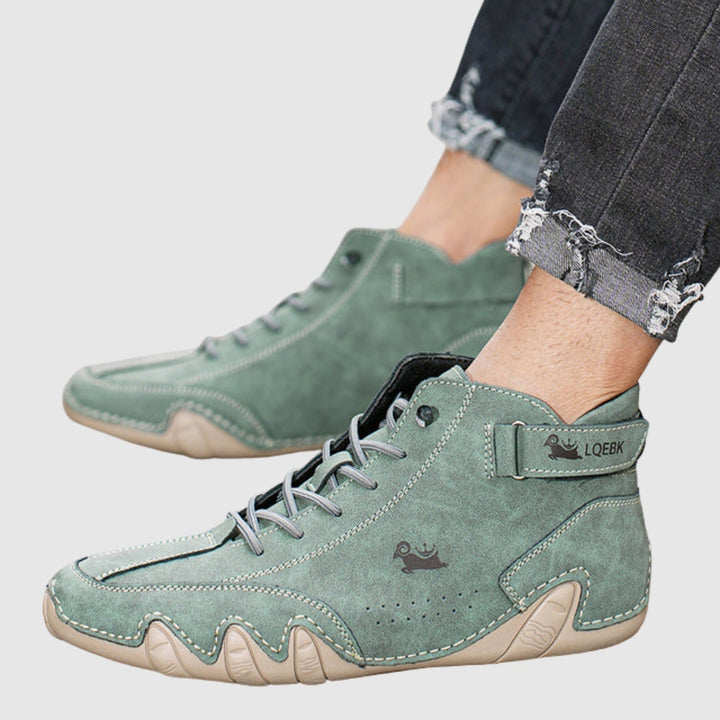 Libuše – Chaussures antidérapantes ultra confortables en cuir véritable