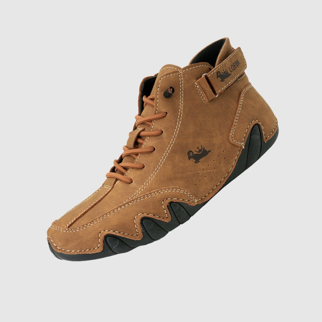 Libuše – Chaussures antidérapantes ultra confortables en cuir véritable