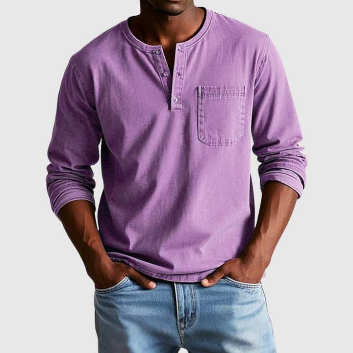 Libuše - Chemise vintage à manches longues