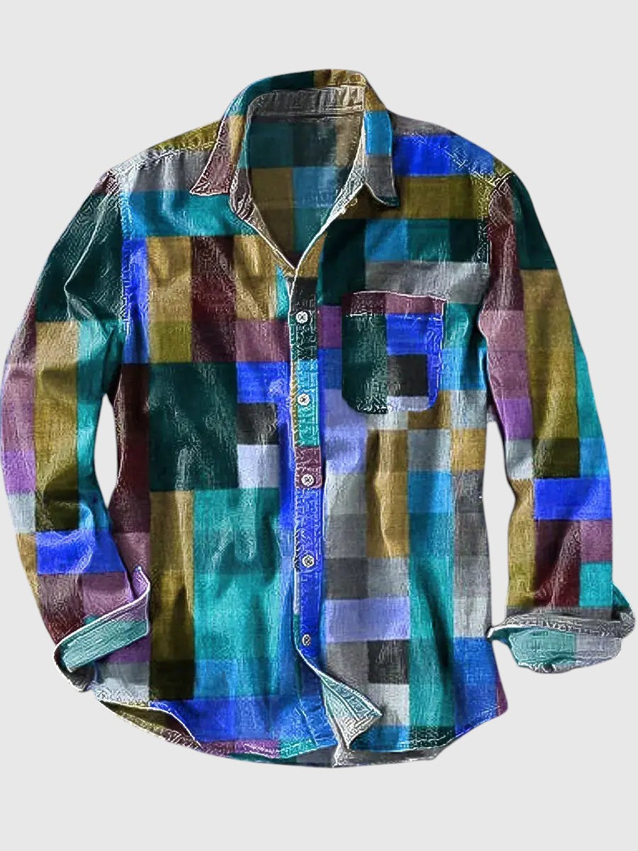 JOEL | Chemise à manches longues avec imprimé