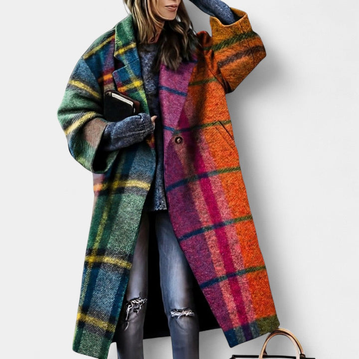 Tereza – Manteau réversible élégant