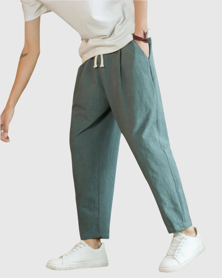 Libuše - Pantalons en coton Roma