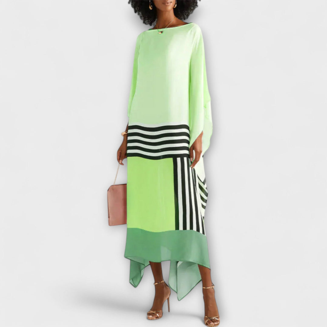 Elenora - Kaftan géométrique à coupe ample