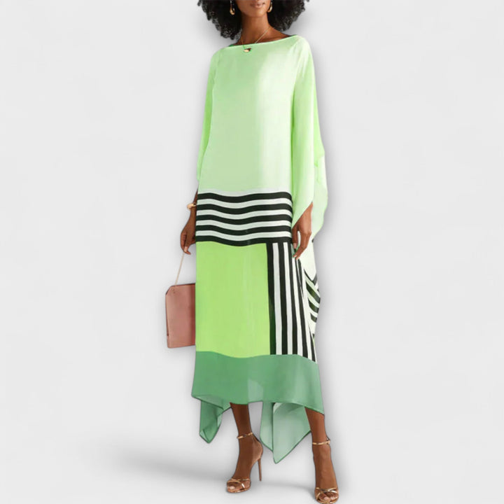 Elenora - Kaftan géométrique à coupe ample