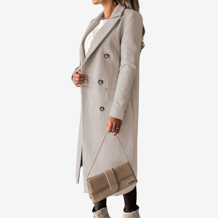 Rosella™ Manteau Long et Élégant