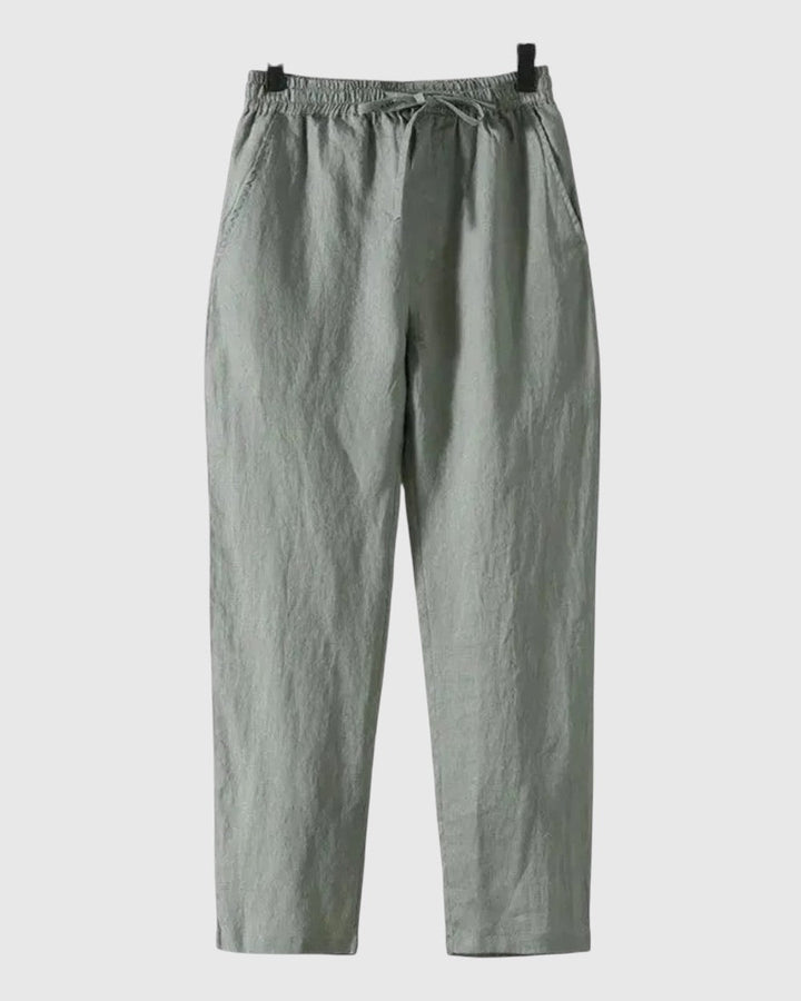 Libuše - Pantalons en lin Palm Springs