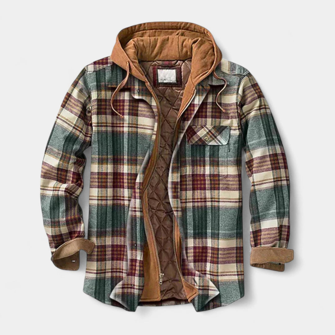 Thomas – Veste patchwork stylée pour hommes confiants