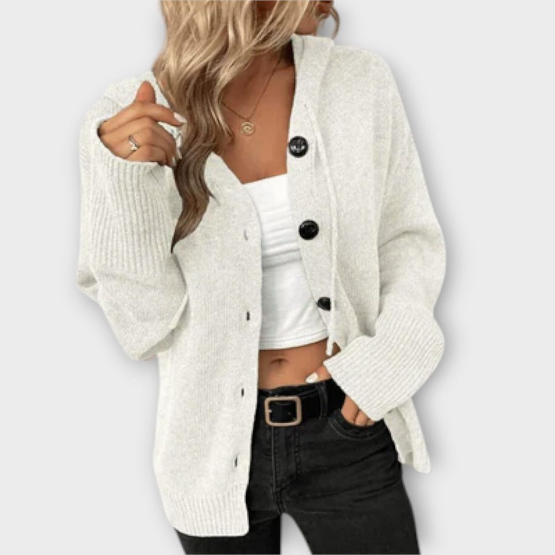 Brittan - Gilet en tricot avec boutons
