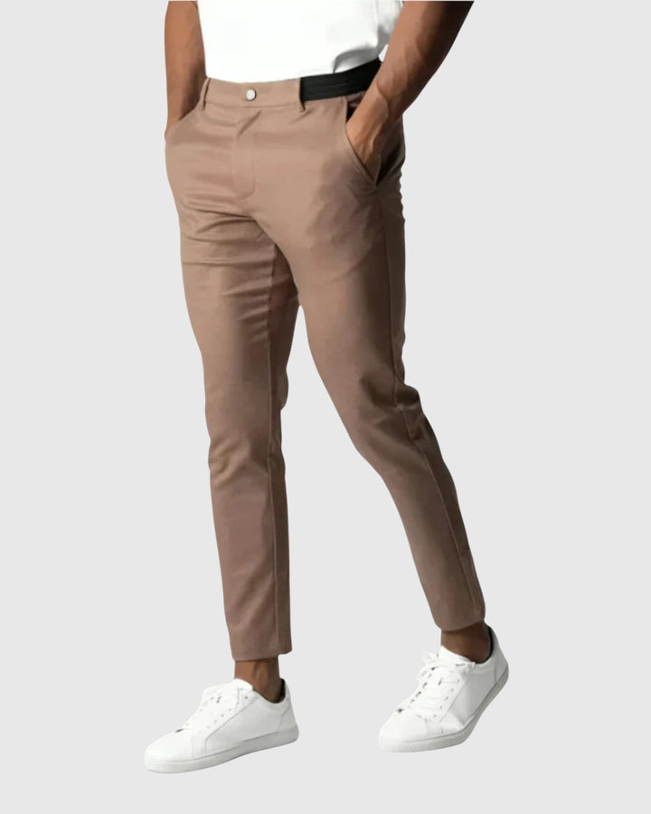 Libuše - Pantalon Elio Stretch en coton