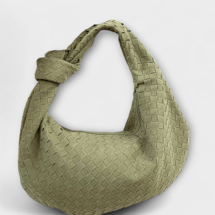 Cécile. - Grand sac à main en tricot pour femmes