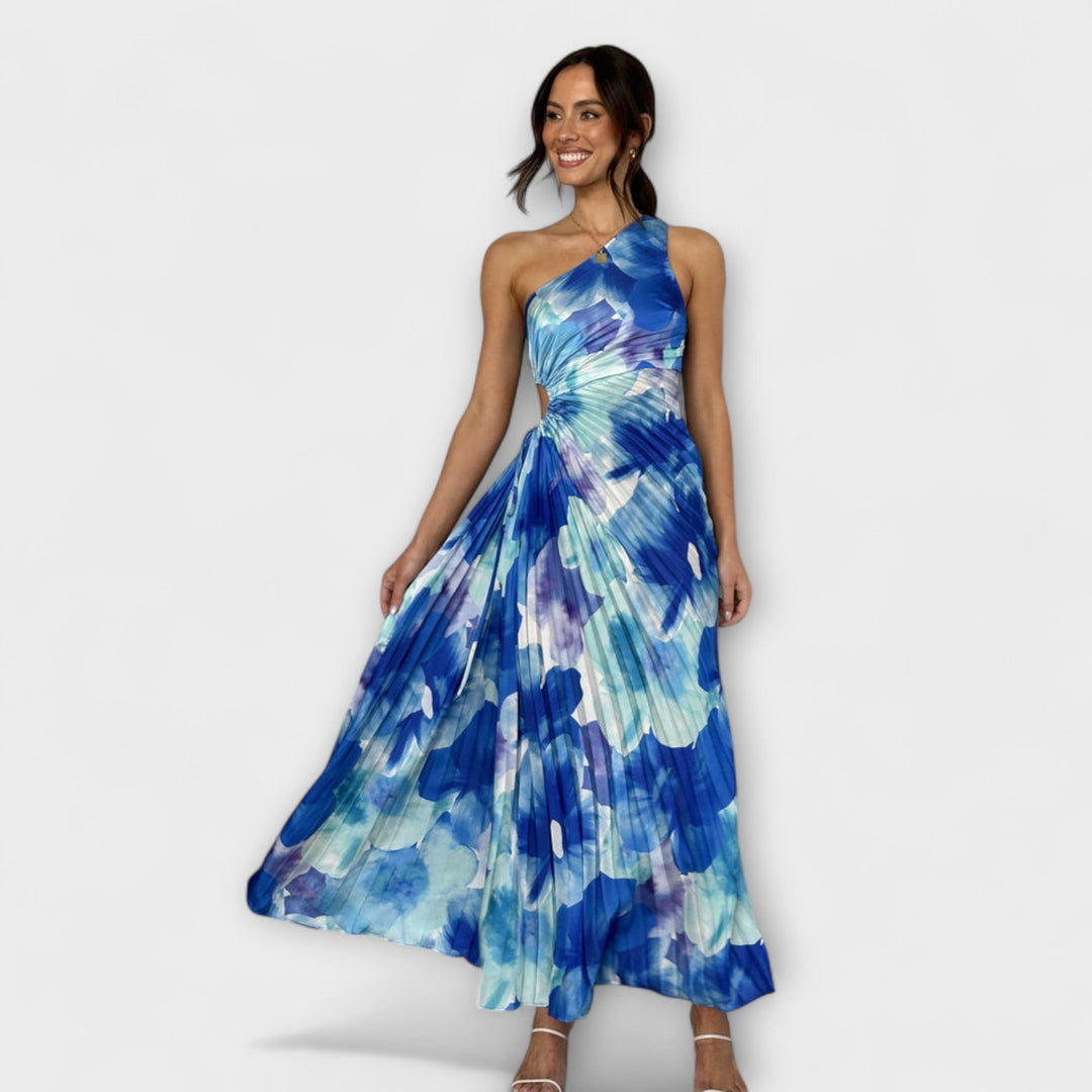 Sienna - Robe Maxi Élégante avec Découpe