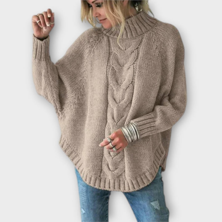 Elysian - Pull en maille avec motif en tresses