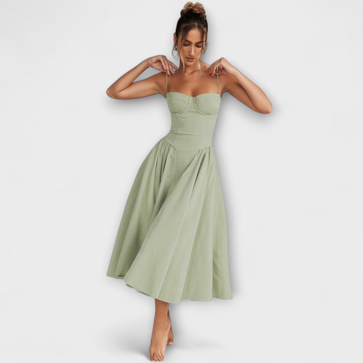 Rosalie - Robe corset élégante sans manches