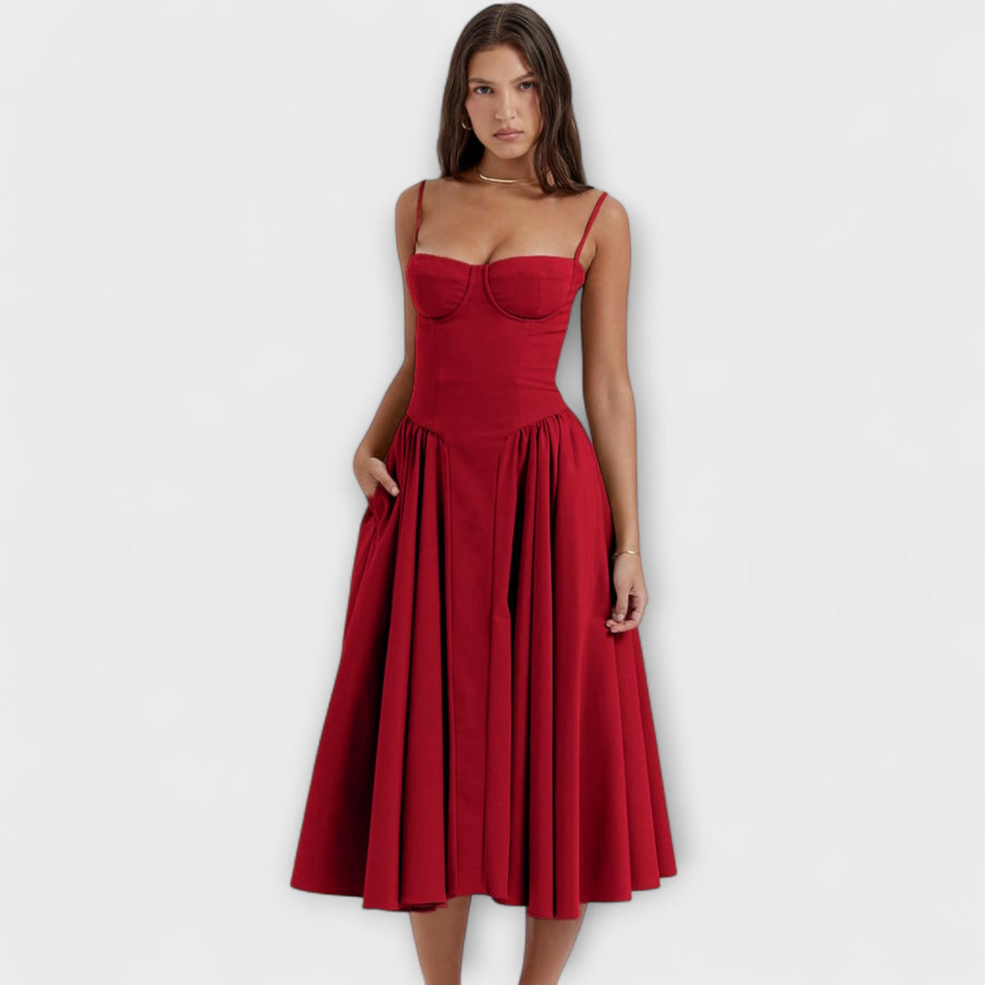 Rosalie - Robe corset élégante sans manches