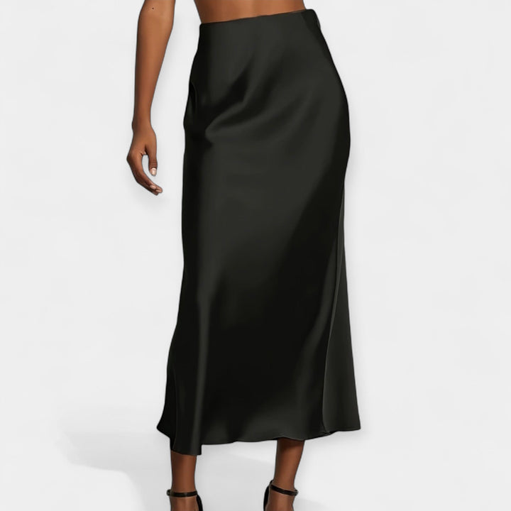 Marie - Jupe midi haute et élégante