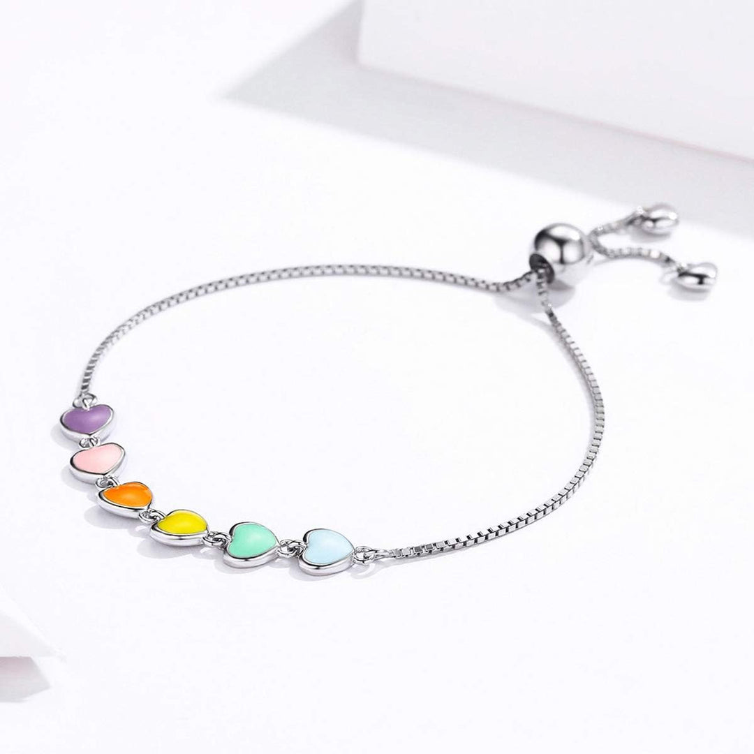 Bracelet avec empreinte de patte en argent – Taille ajustable