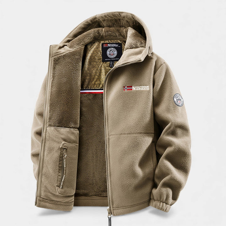 Václav – Veste d'hiver avec doublure en polaire thermique