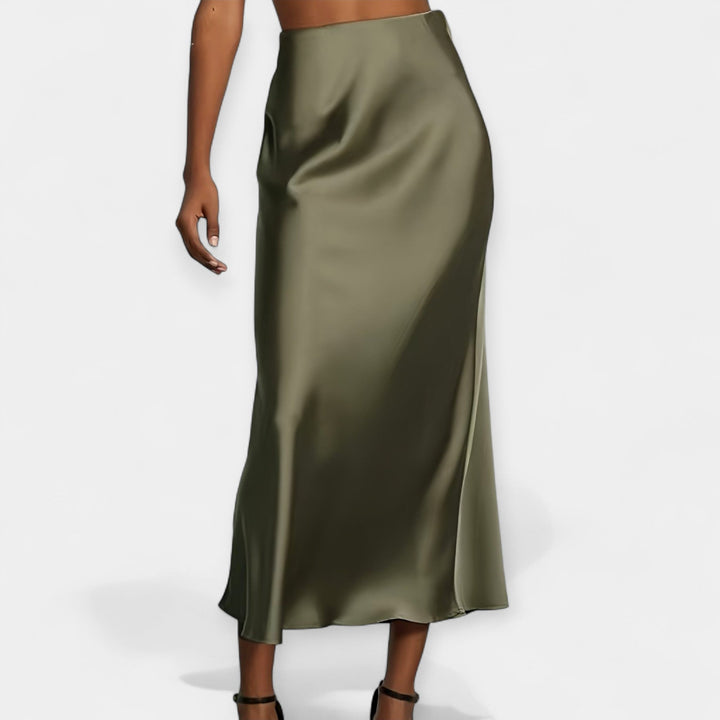 Marie - Jupe midi haute et élégante