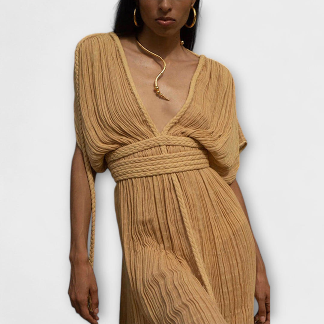 Robe Maxi Kimono de Style Grec