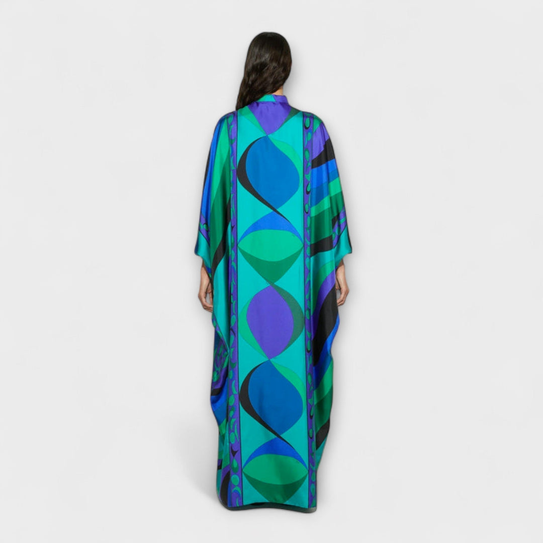 Harper - Kaftan Psychédélique Vibrant