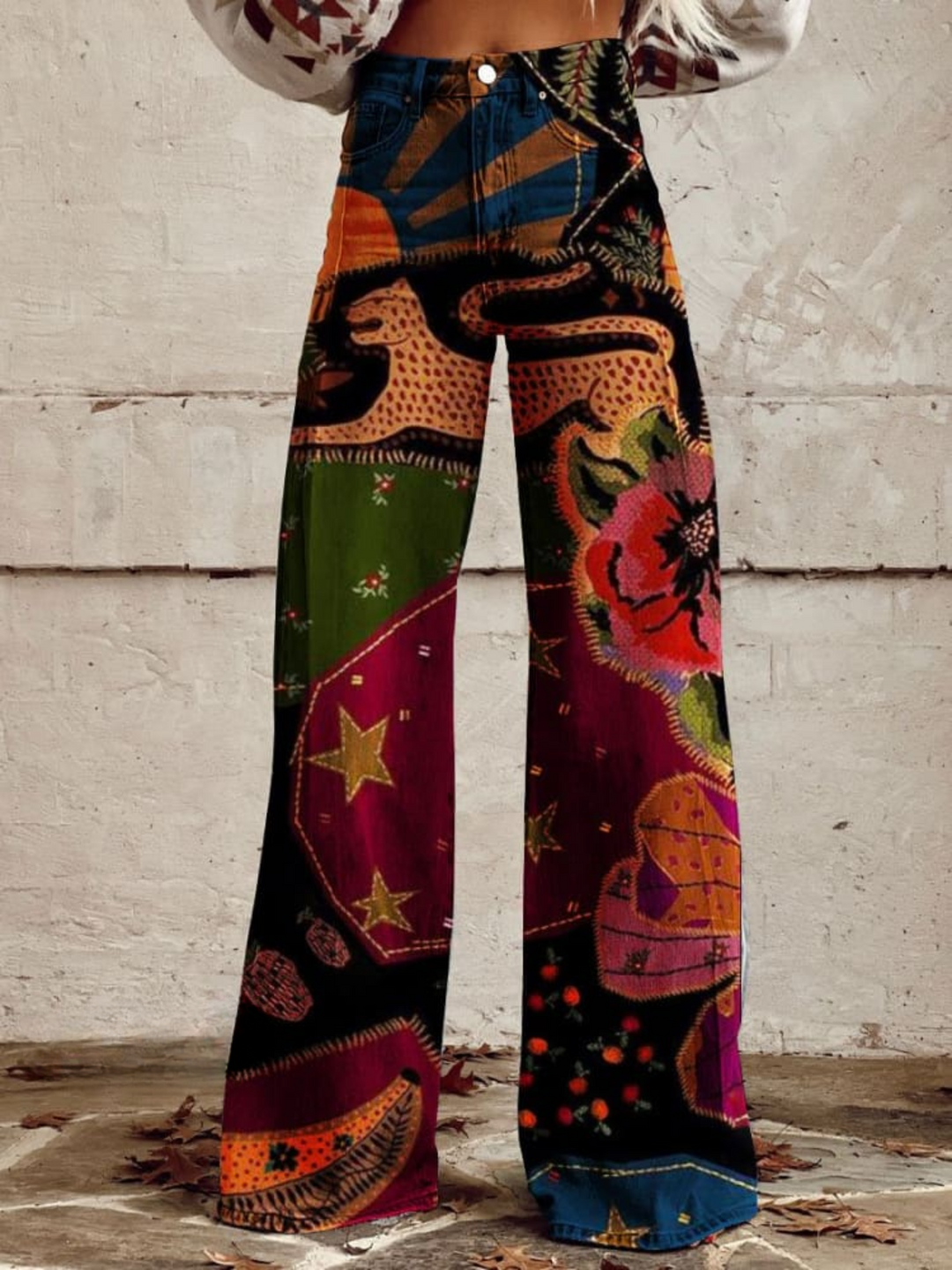 Adéla - Pantalons Boho Chic
