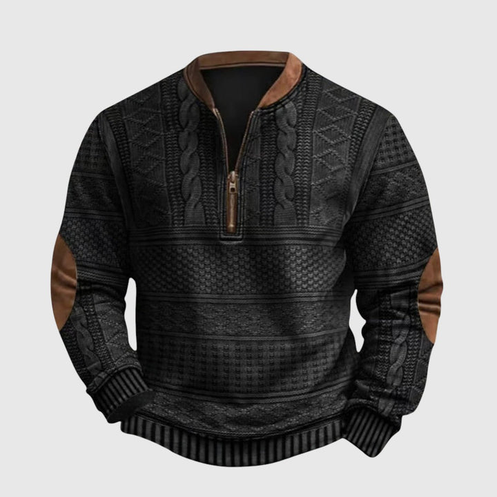 Charles - Pull à zip demi-long
