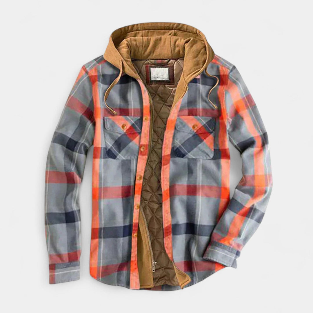 Thomas – Veste patchwork stylée pour hommes confiants