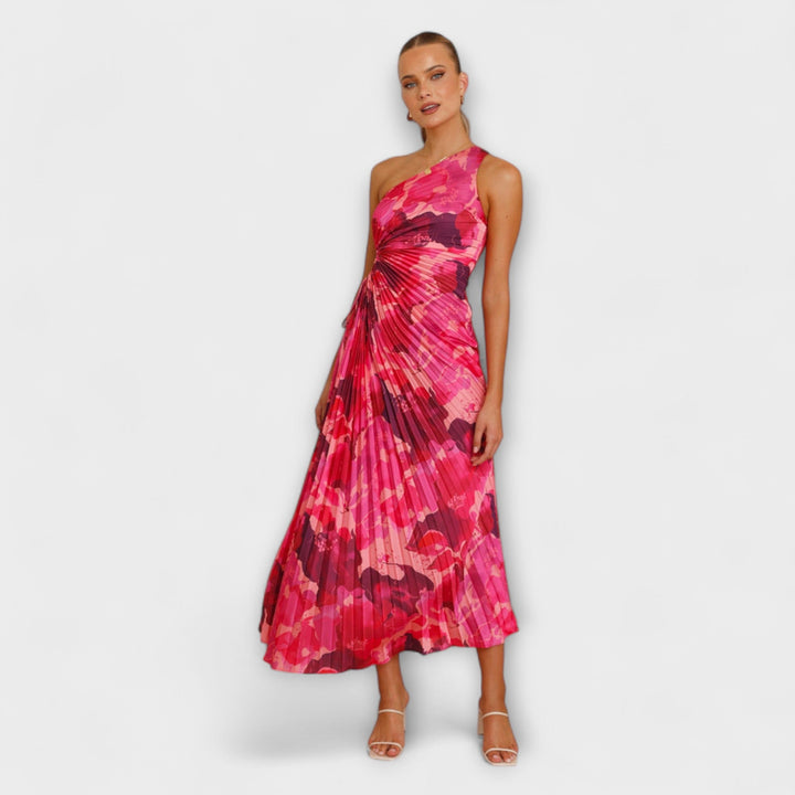 Sienna - Robe Maxi Élégante avec Découpe