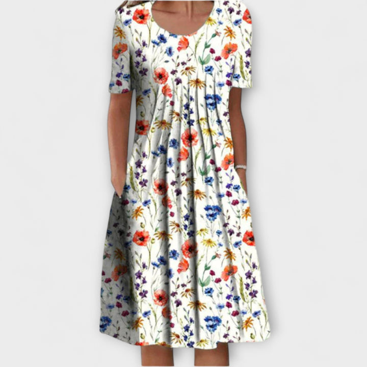 Emelie – Robe à couches stylée avec contrôle du ventre