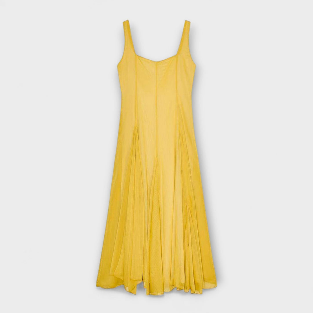 Lilith - Robe à décolleté carré