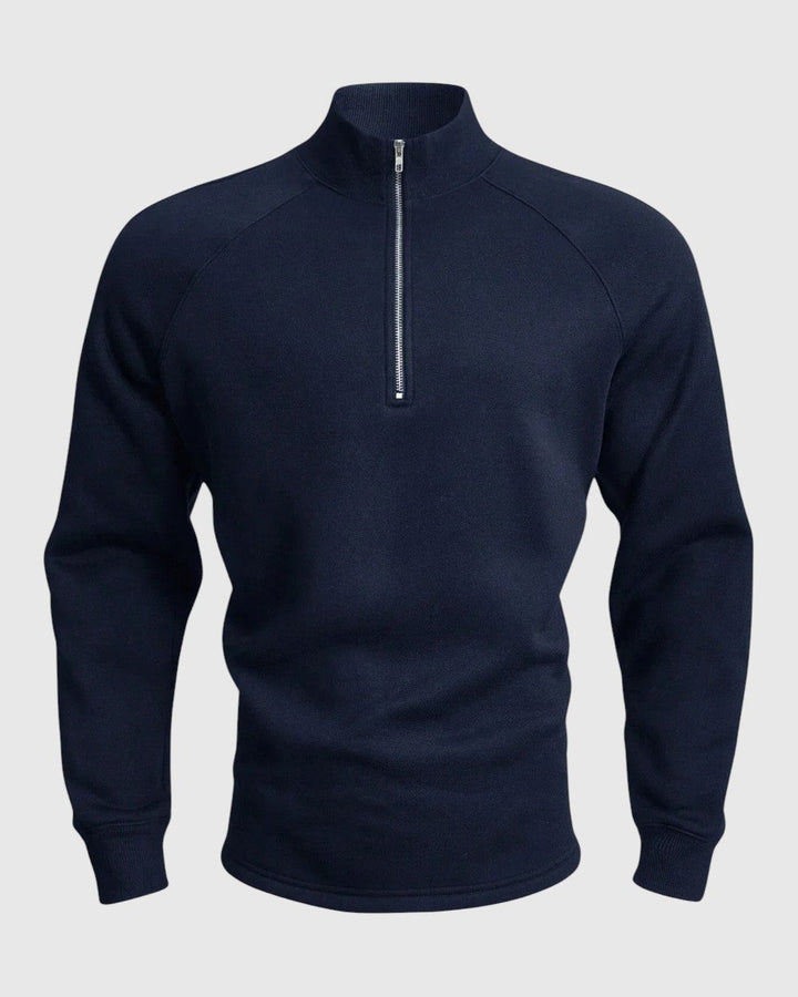 Libuše - Pull premium avec zip polo